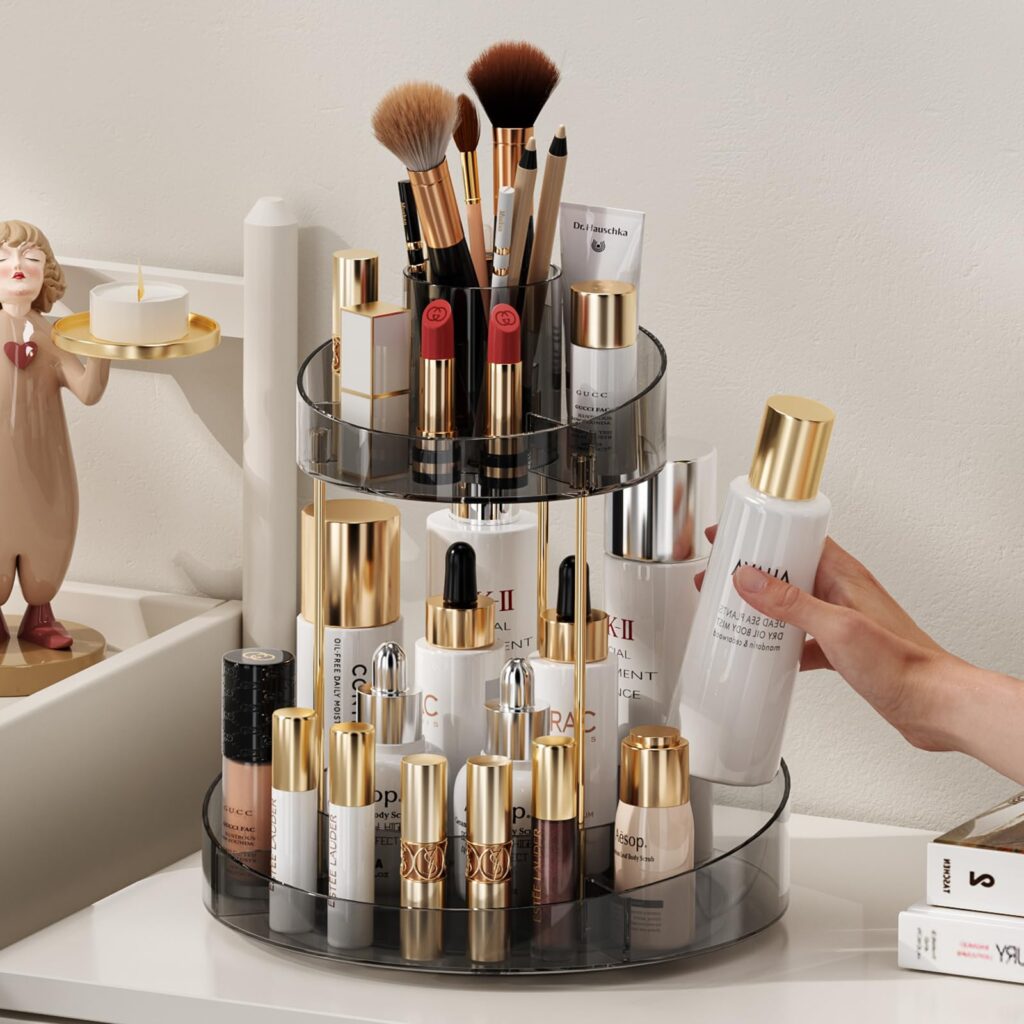 makeup organizer countertop