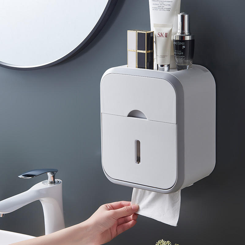 The New Wall-Mounted Bathroom Tissue Box